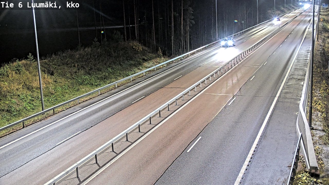 Kelikamerat Kuva Tie 6 Luumäki, kirkko, Luumäki, Etelä-Karjala