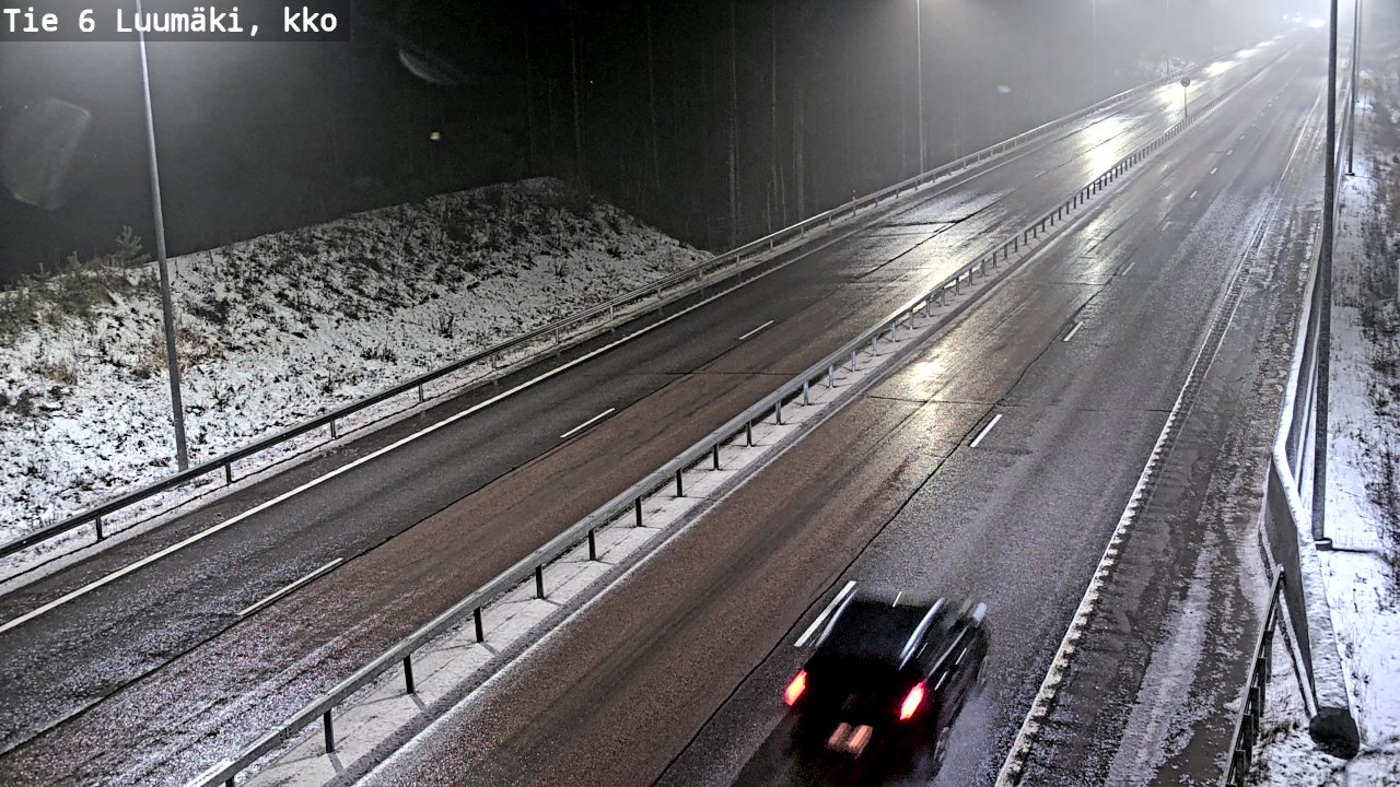 Weather Camera Image Road 6 Luumäki, kirkko, Luumäki, Etelä-Karjala