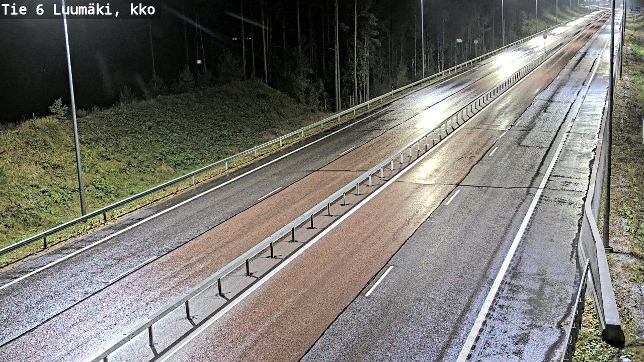 Kelikamerat Kuva Tie 6 Luumäki, kirkko, Luumäki, Etelä-Karjala