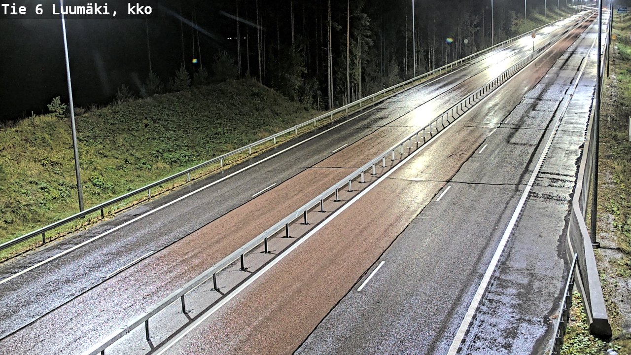 Kelikamerat Kuva Tie 6 Luumäki, kirkko, Luumäki, Etelä-Karjala