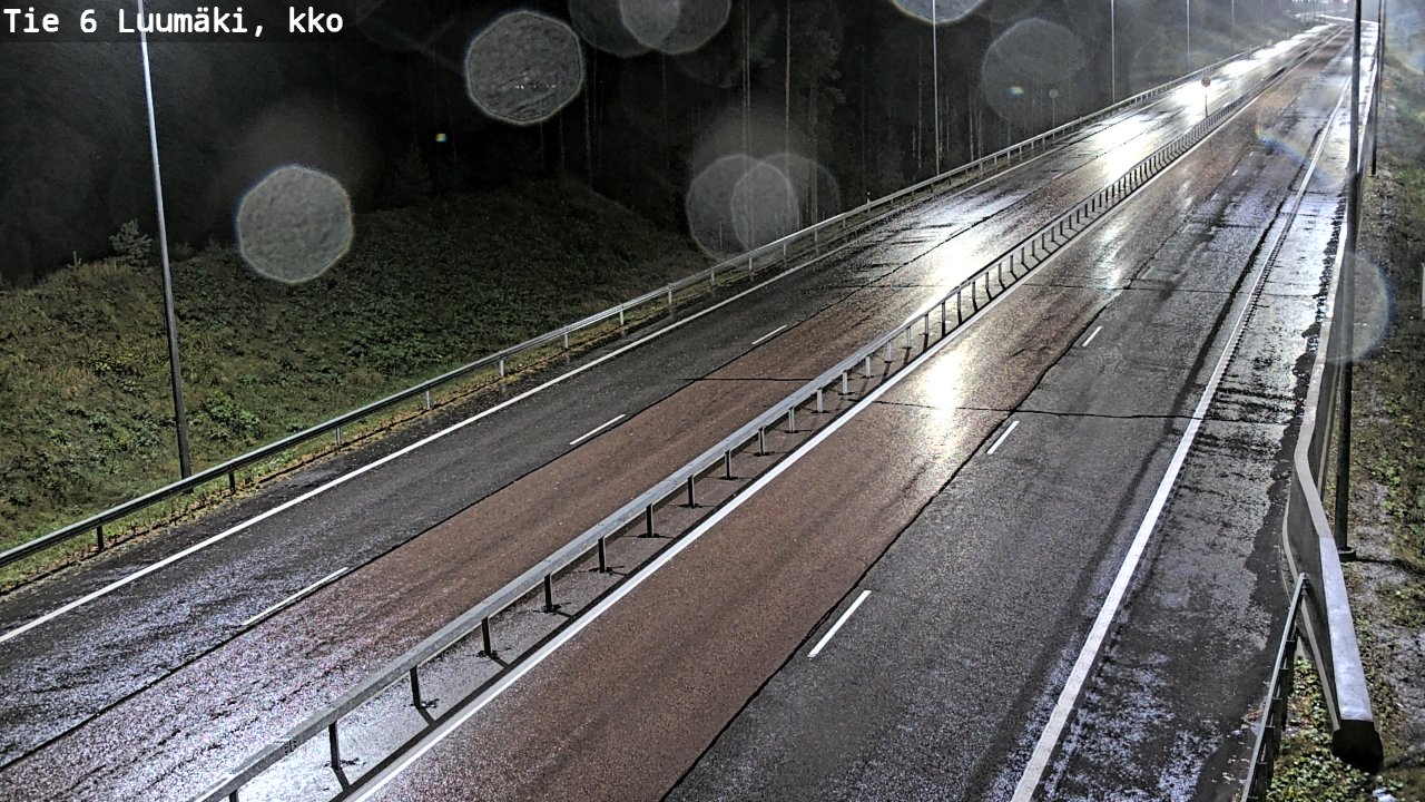 Kelikamerat Kuva Tie 6 Luumäki, kirkko, Luumäki, Etelä-Karjala