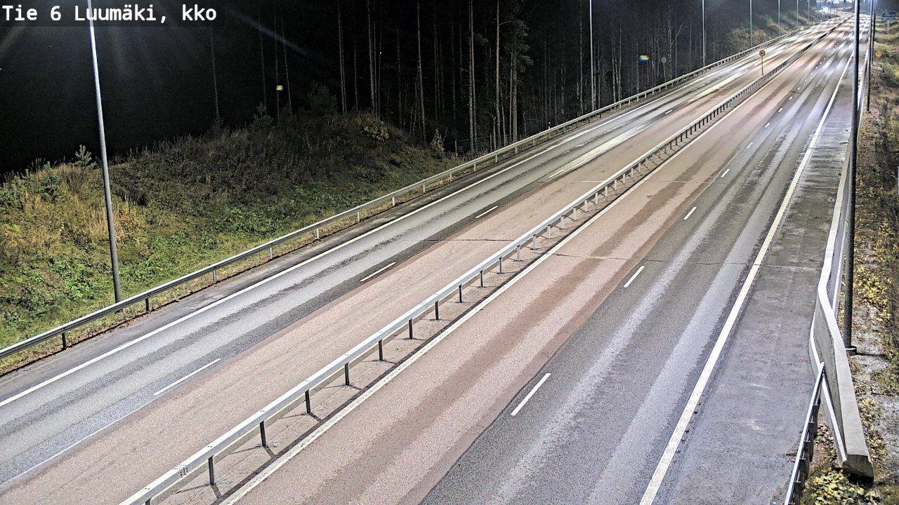 Kelikamerat Kuva Tie 6 Luumäki, kirkko, Luumäki, Etelä-Karjala