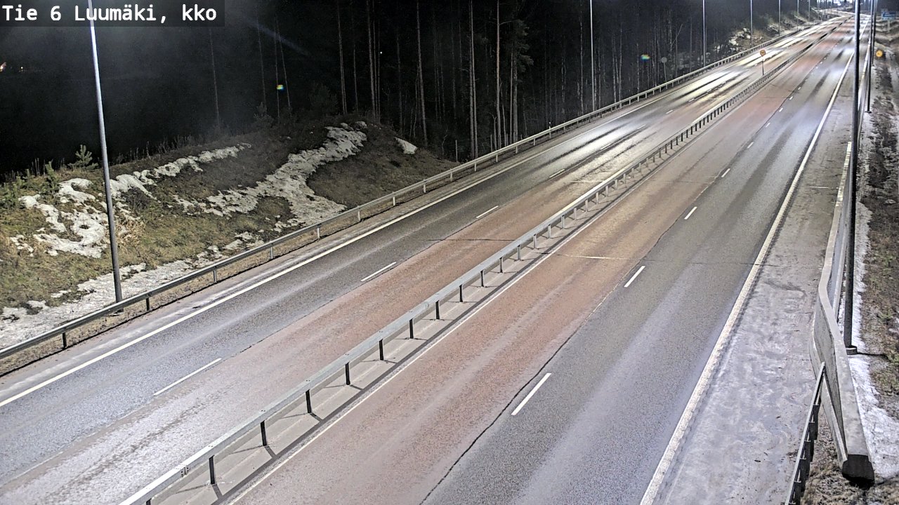 Kelikamerat Kuva Tie 6 Luumäki, kirkko, Luumäki, Etelä-Karjala