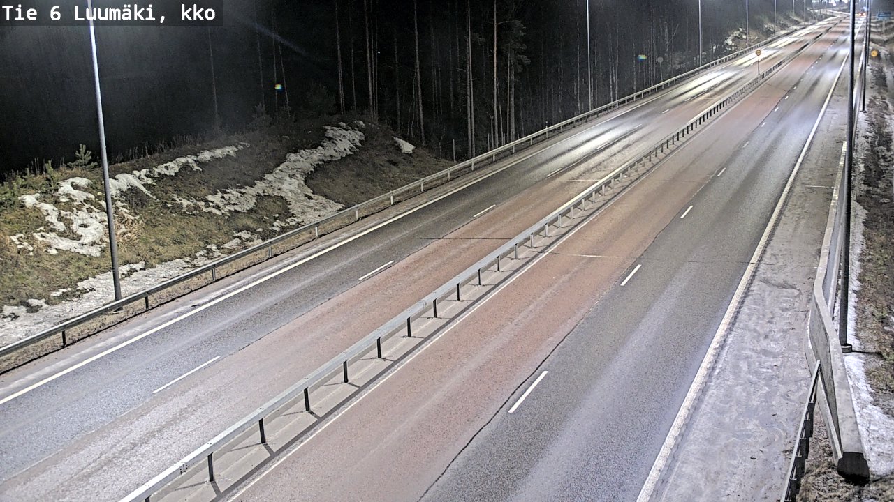 Kelikamerat Kuva Tie 6 Luumäki, kirkko, Luumäki, Etelä-Karjala