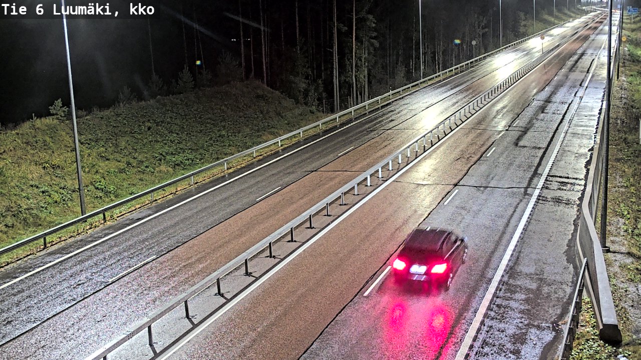 Kelikamerat Kuva Tie 6 Luumäki, kirkko, Luumäki, Etelä-Karjala