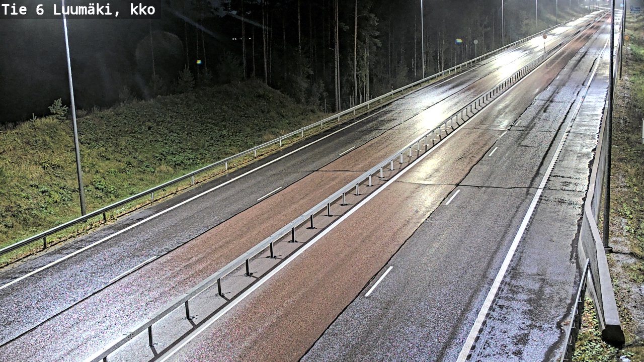 Kelikamerat Kuva Tie 6 Luumäki, kirkko, Luumäki, Etelä-Karjala