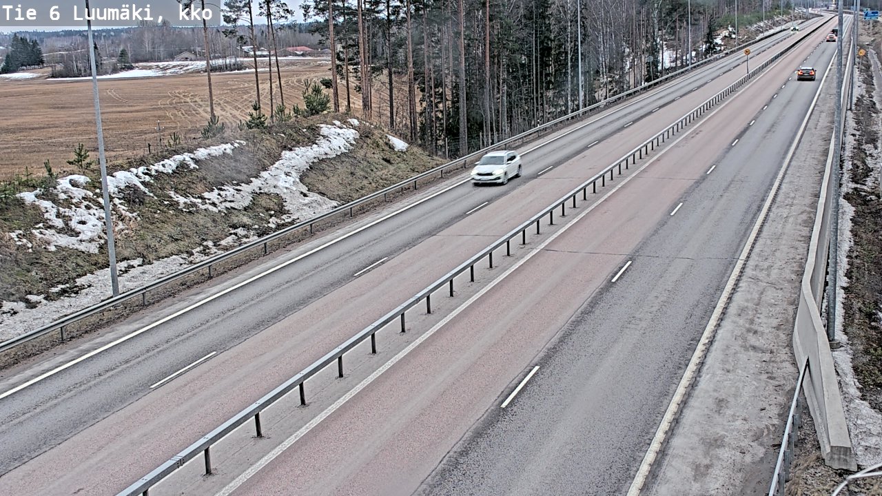 Kelikamerat Kuva Tie 6 Luumäki, kirkko, Luumäki, Etelä-Karjala