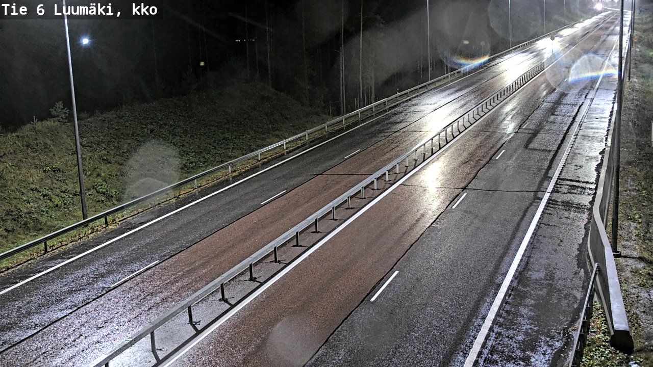 Kelikamerat Kuva Tie 6 Luumäki, kirkko, Luumäki, Etelä-Karjala