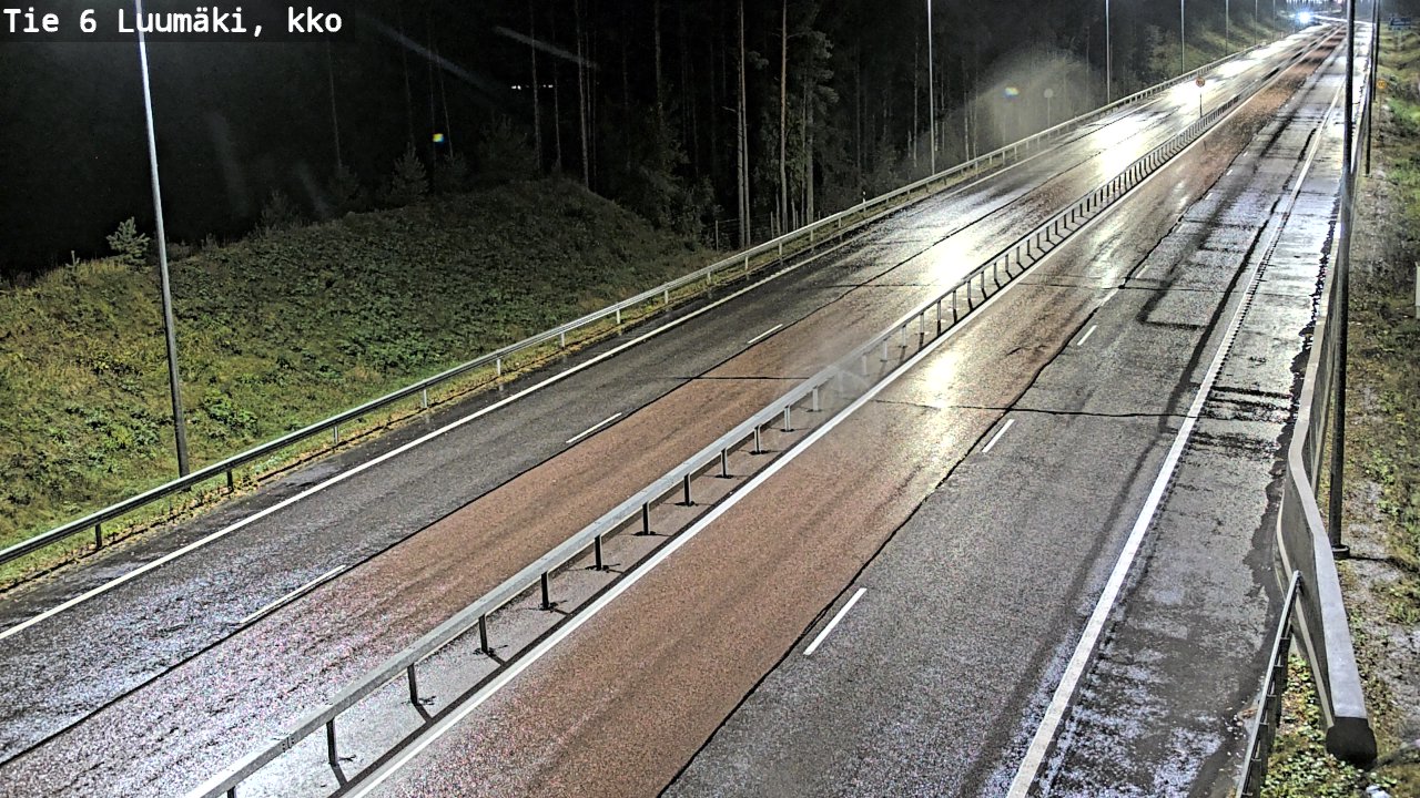 Kelikamerat Kuva Tie 6 Luumäki, kirkko, Luumäki, Etelä-Karjala