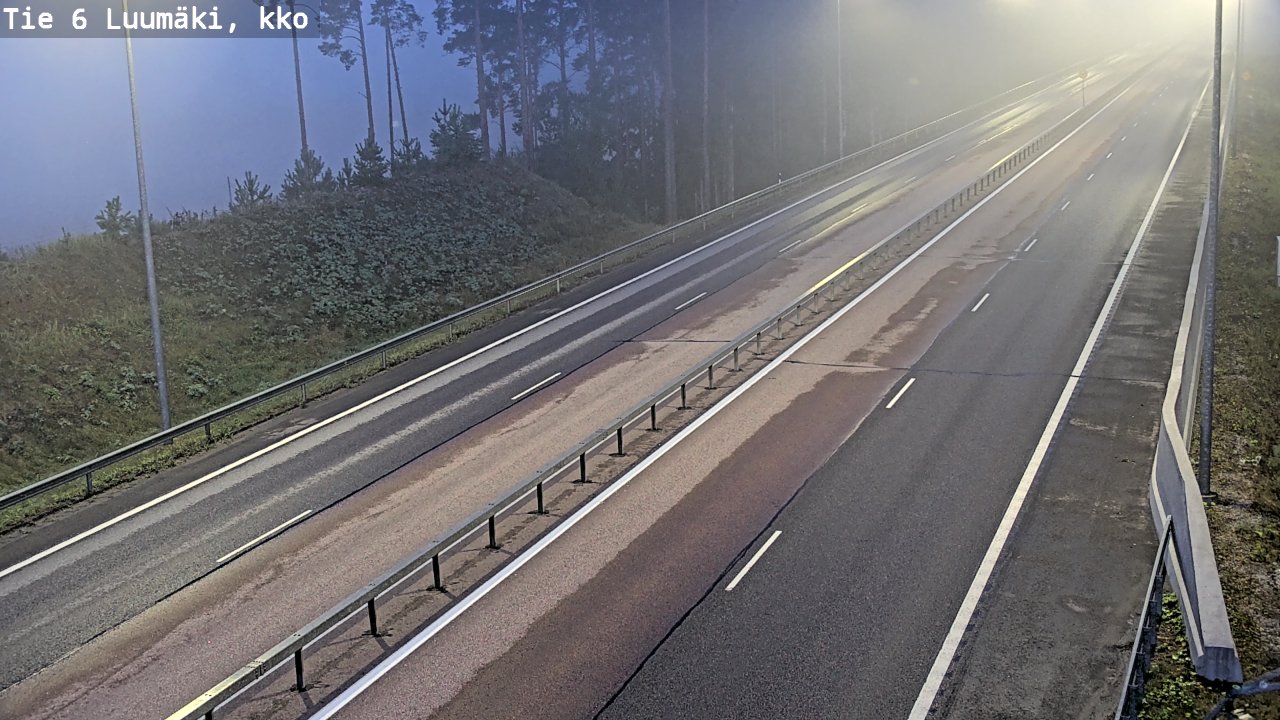 Kelikamerat Kuva Tie 6 Luumäki, kirkko, Luumäki, Etelä-Karjala