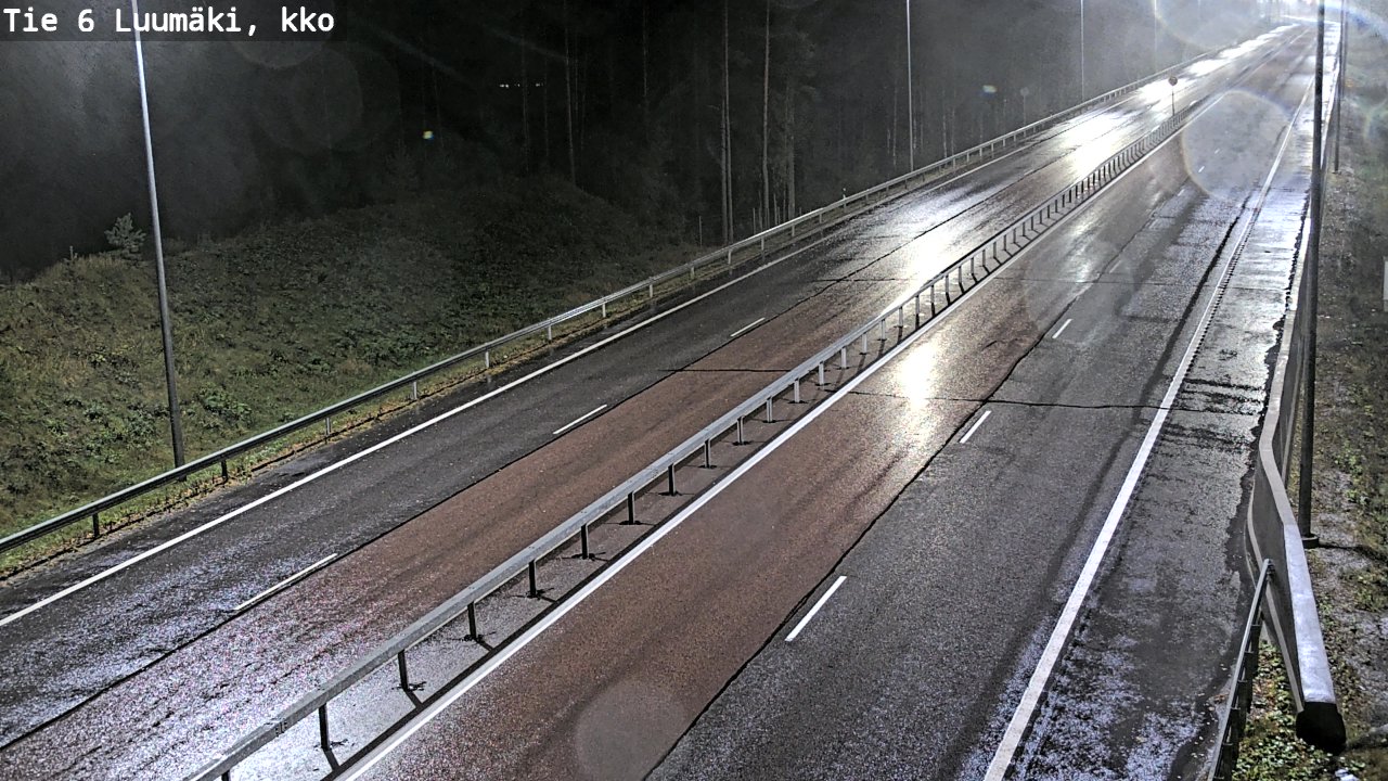 Kelikamerat Kuva Tie 6 Luumäki, kirkko, Luumäki, Etelä-Karjala