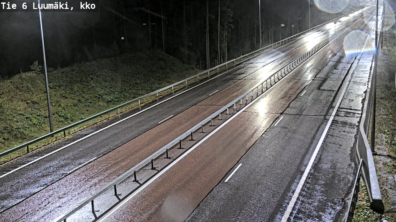 Kelikamerat Kuva Tie 6 Luumäki, kirkko, Luumäki, Etelä-Karjala
