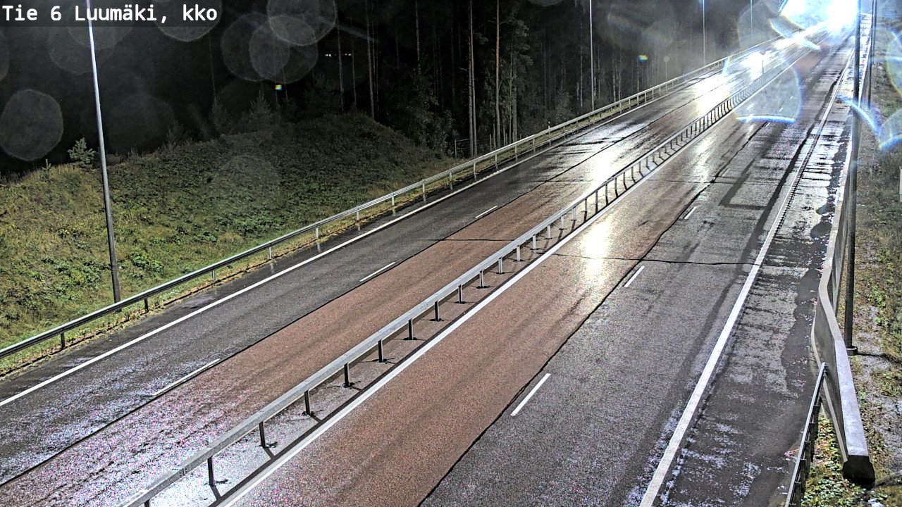 Kelikamerat Kuva Tie 6 Luumäki, kirkko, Luumäki, Etelä-Karjala