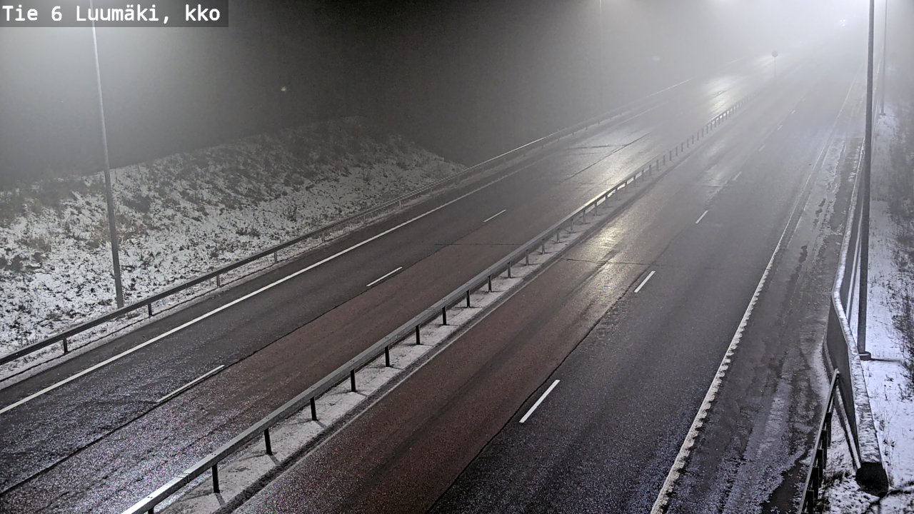 Weather Camera Image Road 6 Luumäki, kirkko, Luumäki, Etelä-Karjala