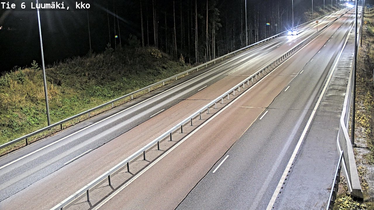 Kelikamerat Kuva Tie 6 Luumäki, kirkko, Luumäki, Etelä-Karjala