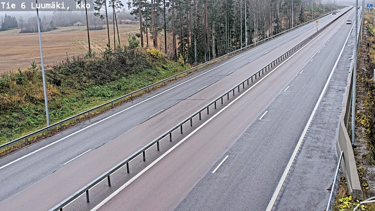 Kelikamerat Kuva Tie 6 Luumäki, kirkko, Luumäki, Etelä-Karjala