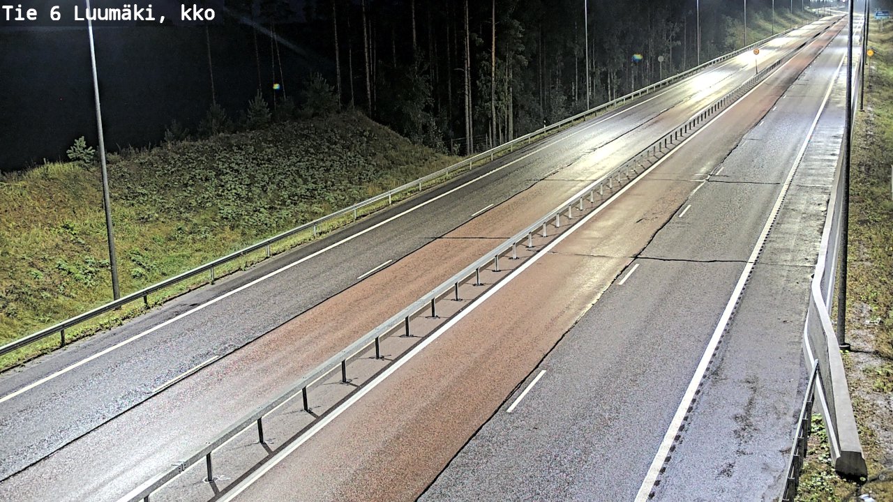 Kelikamerat Kuva Tie 6 Luumäki, kirkko, Luumäki, Etelä-Karjala