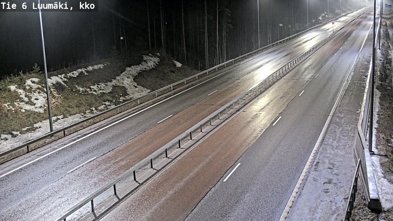 Kelikamerat Kuva Tie 6 Luumäki, kirkko, Luumäki, Etelä-Karjala