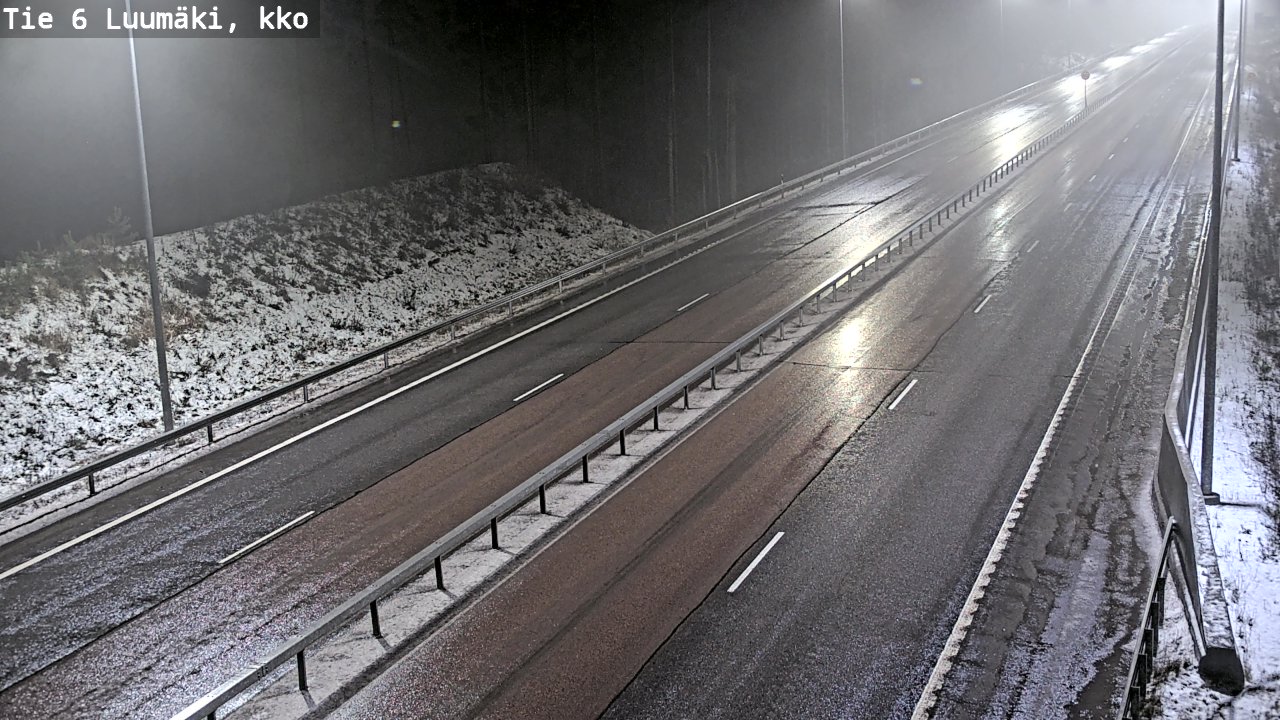 Weather Camera Image Road 6 Luumäki, kirkko, Luumäki, Etelä-Karjala