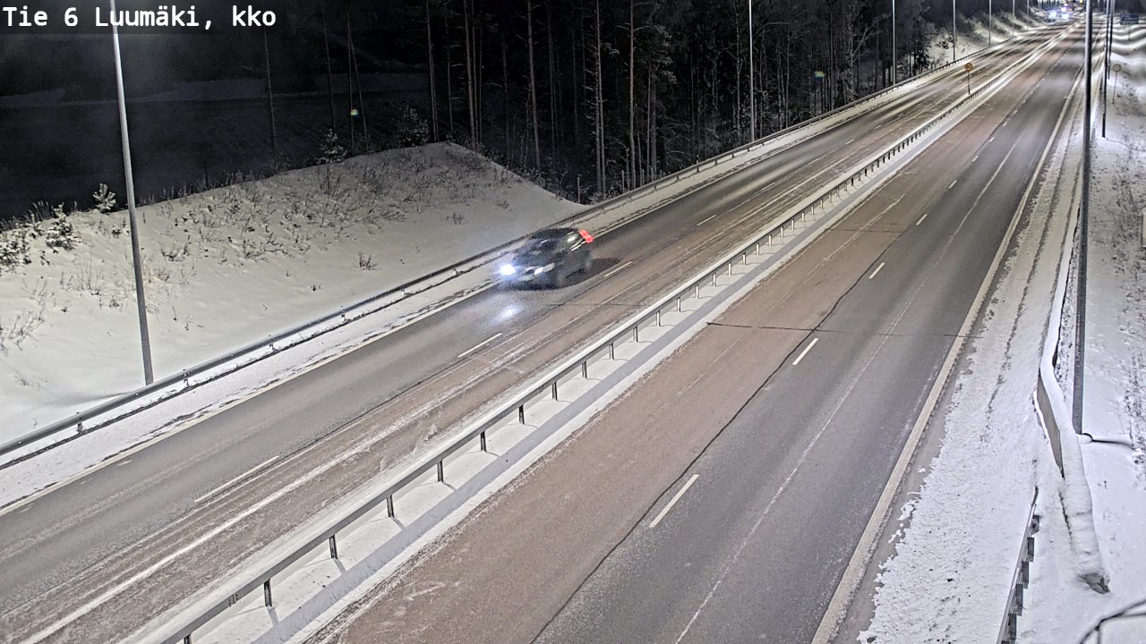 Kelikamerat Kuva Tie 6 Luumäki, kirkko, Luumäki, Etelä-Karjala