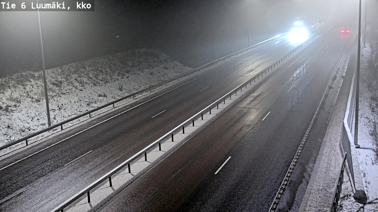 Weather Camera Image Road 6 Luumäki, kirkko, Luumäki, Etelä-Karjala