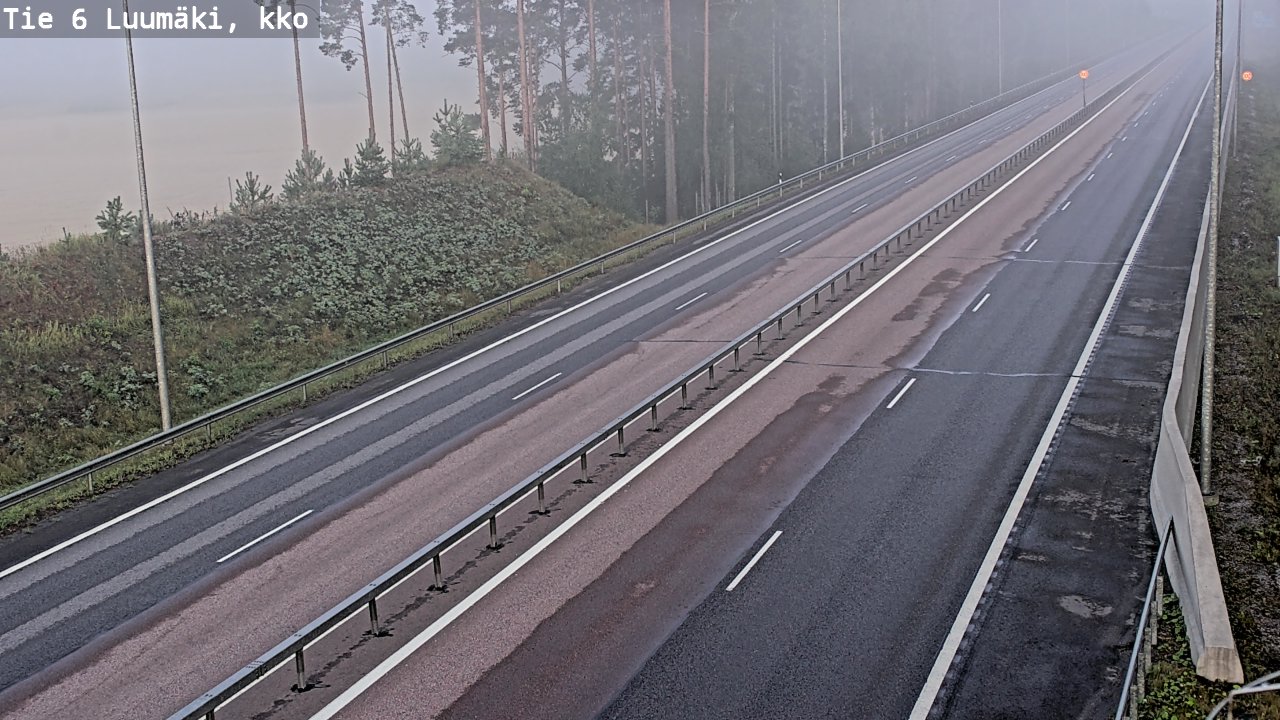 Kelikamerat Kuva Tie 6 Luumäki, kirkko, Luumäki, Etelä-Karjala