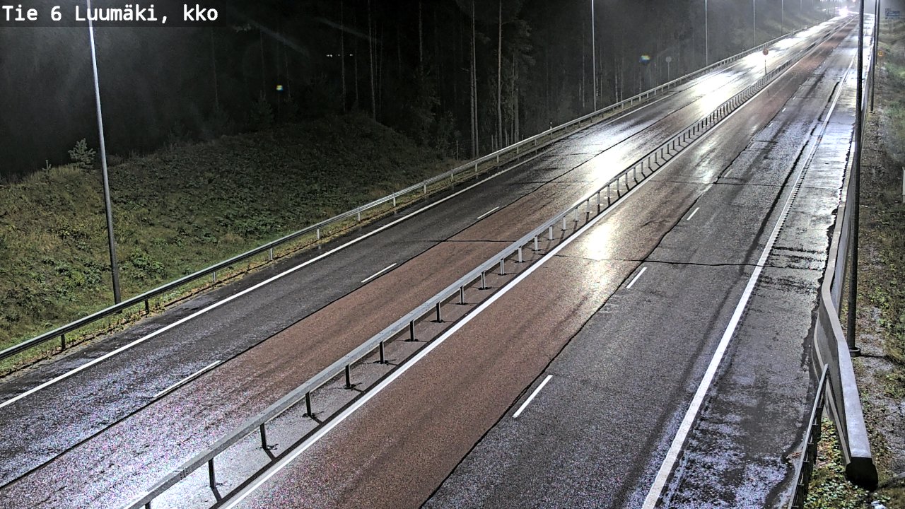 Kelikamerat Kuva Tie 6 Luumäki, kirkko, Luumäki, Etelä-Karjala