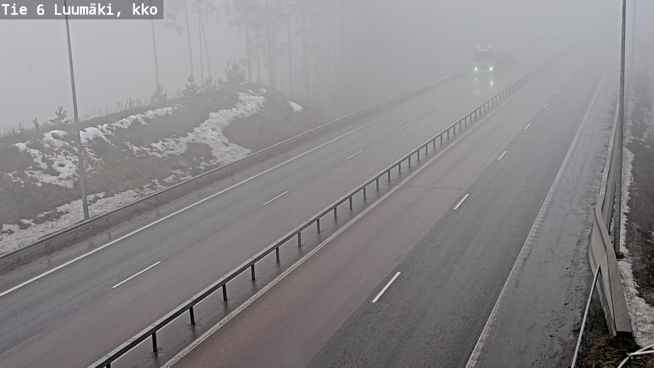 Kelikamerat Kuva Tie 6 Luumäki, kirkko, Luumäki, Etelä-Karjala