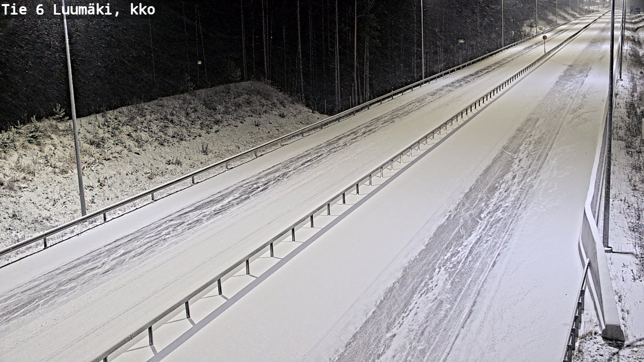 Kelikamerat Kuva Tie 6 Luumäki, kirkko, Luumäki, Etelä-Karjala