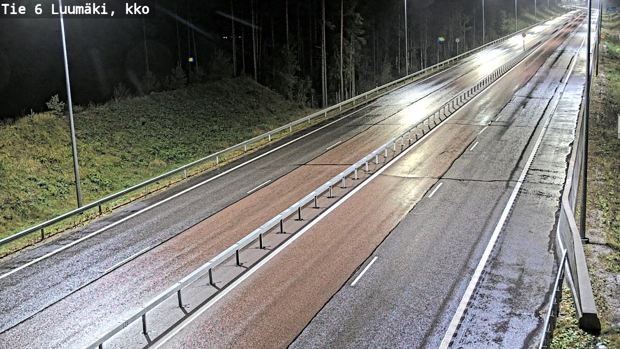 Kelikamerat Kuva Tie 6 Luumäki, kirkko, Luumäki, Etelä-Karjala