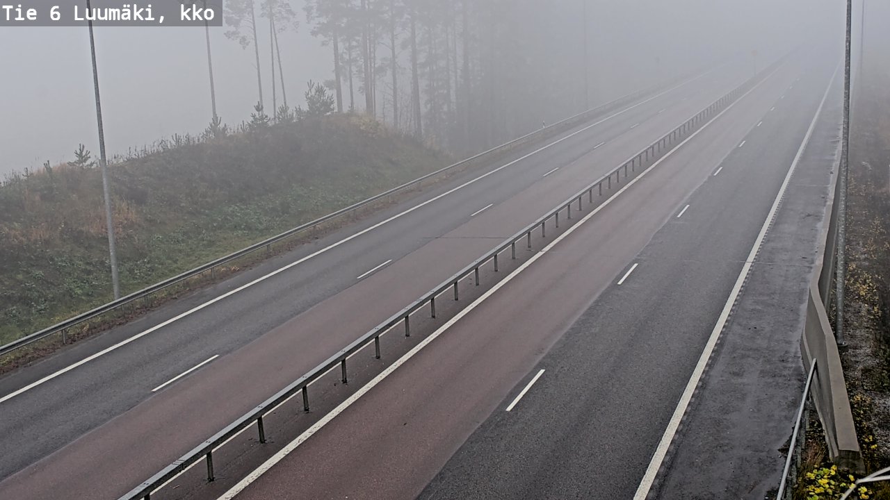 Kelikamerat Kuva Tie 6 Luumäki, kirkko, Luumäki, Etelä-Karjala