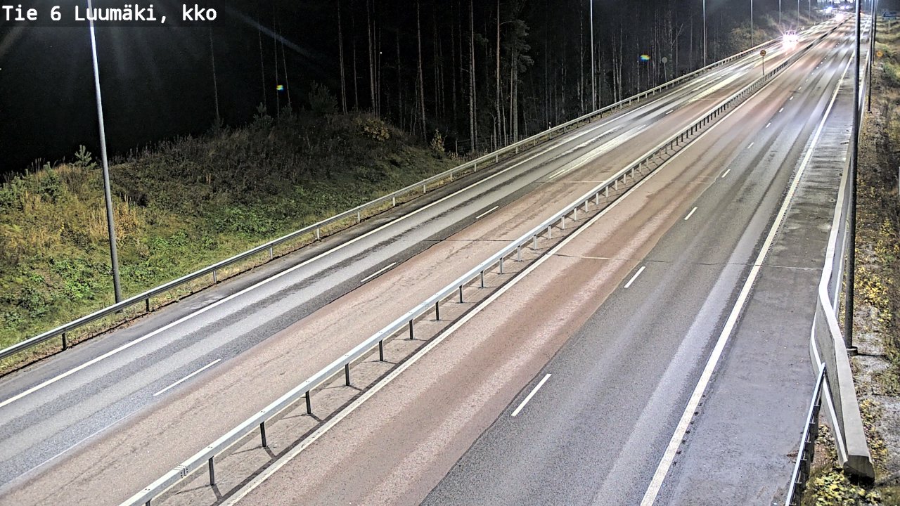 Kelikamerat Kuva Tie 6 Luumäki, kirkko, Luumäki, Etelä-Karjala