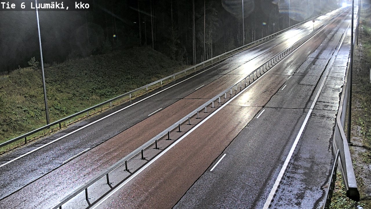Kelikamerat Kuva Tie 6 Luumäki, kirkko, Luumäki, Etelä-Karjala