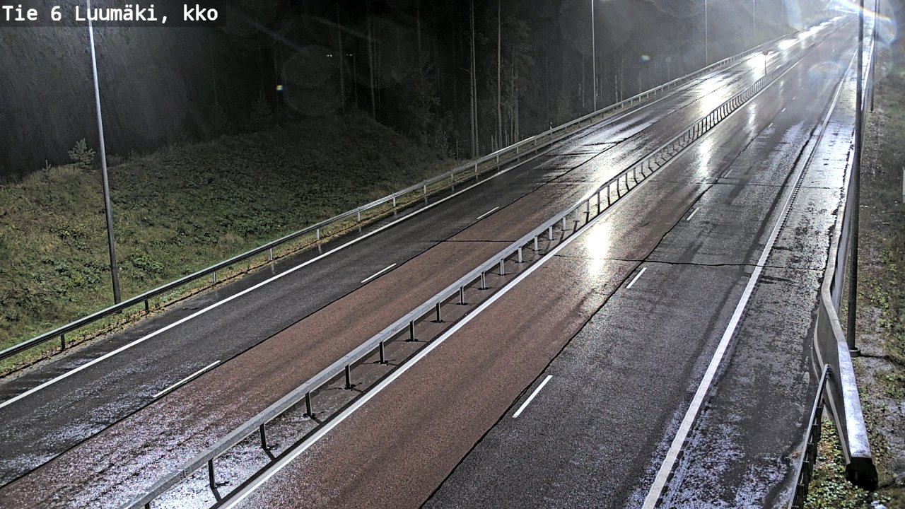 Kelikamerat Kuva Tie 6 Luumäki, kirkko, Luumäki, Etelä-Karjala