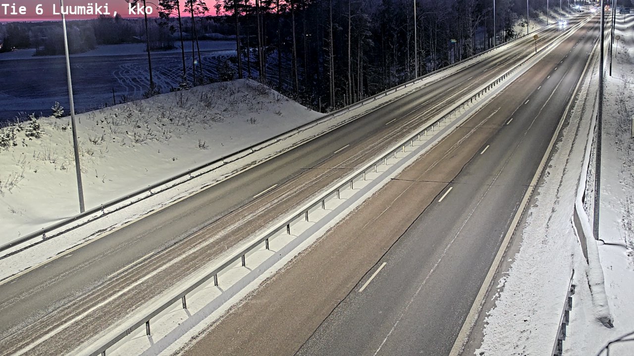 Kelikamerat Kuva Tie 6 Luumäki, kirkko, Luumäki, Etelä-Karjala