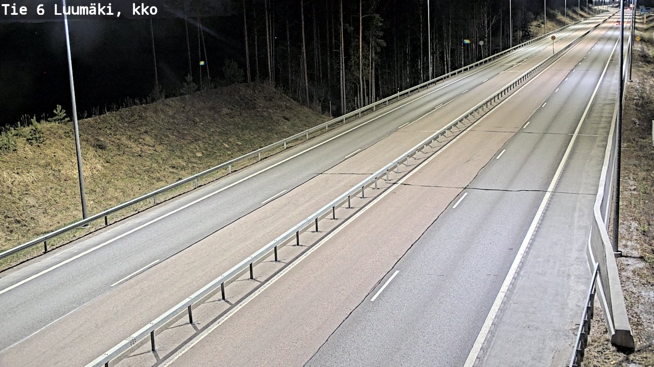 Kelikamerat Kuva Tie 6 Luumäki, kirkko, Luumäki, Etelä-Karjala