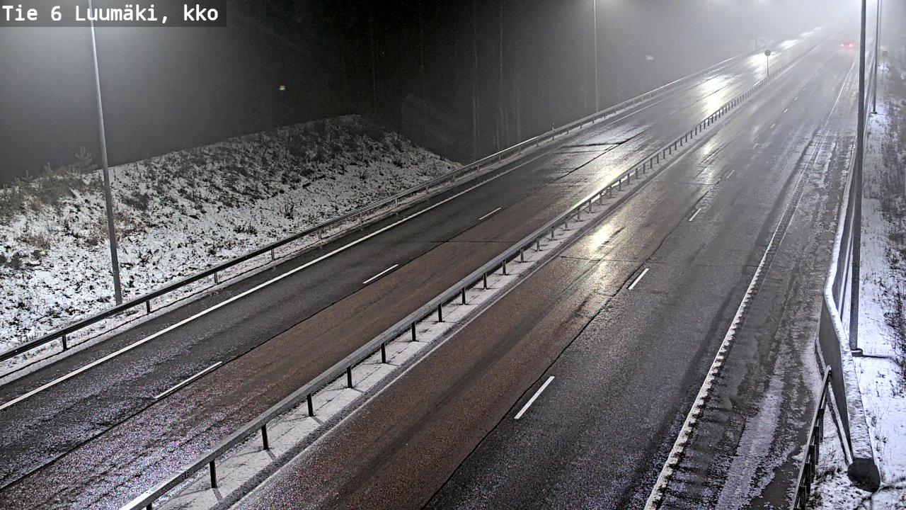 Weather Camera Image Road 6 Luumäki, kirkko, Luumäki, Etelä-Karjala