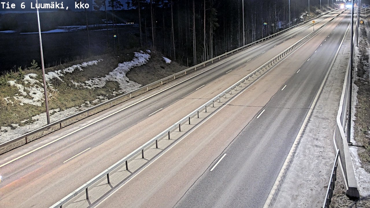 Kelikamerat Kuva Tie 6 Luumäki, kirkko, Luumäki, Etelä-Karjala