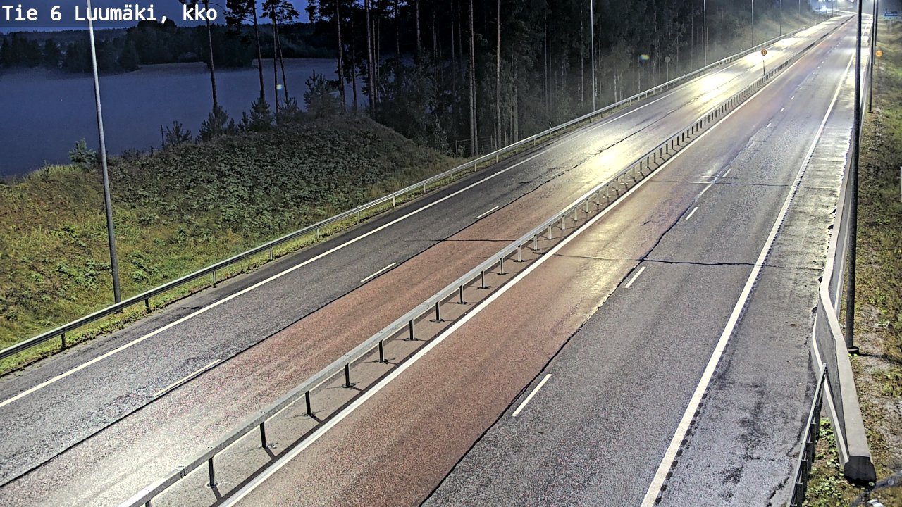 Kelikamerat Kuva Tie 6 Luumäki, kirkko, Luumäki, Etelä-Karjala