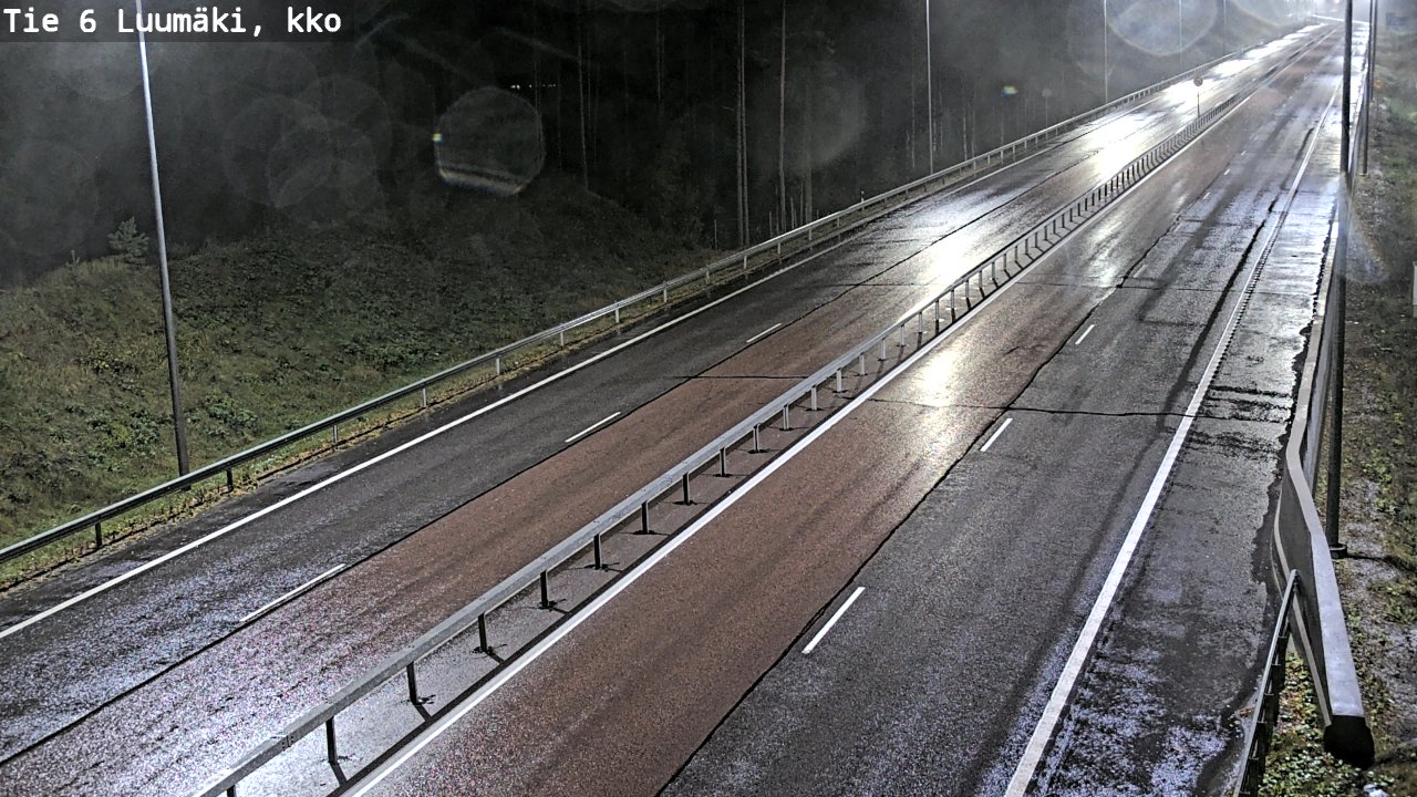 Kelikamerat Kuva Tie 6 Luumäki, kirkko, Luumäki, Etelä-Karjala