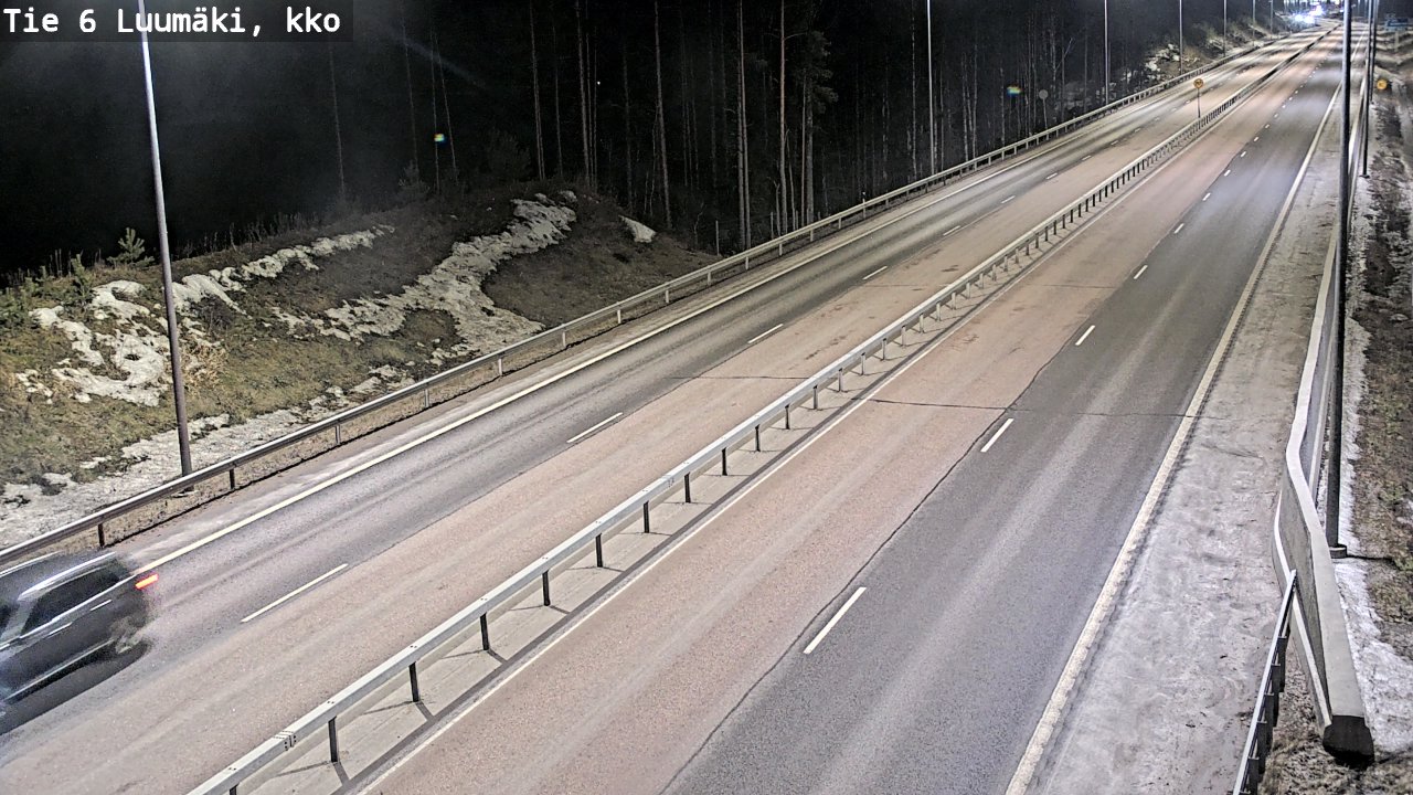 Kelikamerat Kuva Tie 6 Luumäki, kirkko, Luumäki, Etelä-Karjala