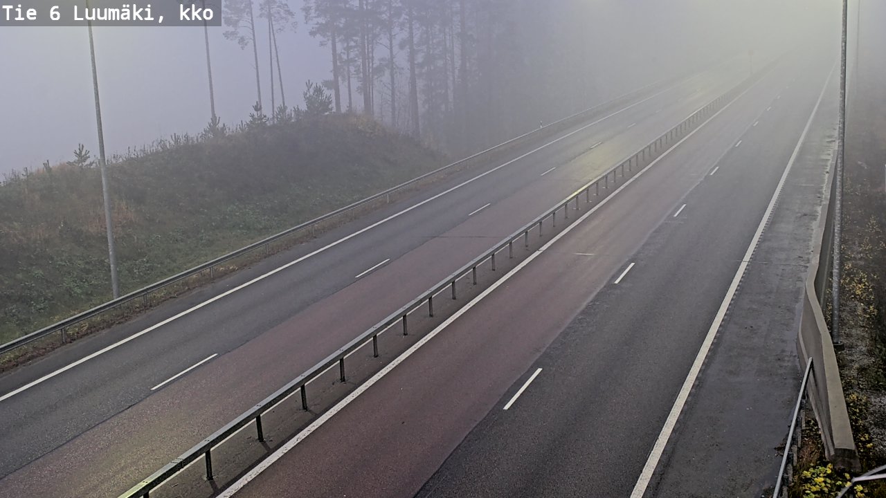 Kelikamerat Kuva Tie 6 Luumäki, kirkko, Luumäki, Etelä-Karjala