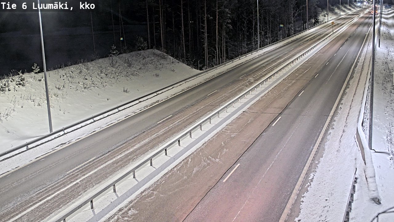 Kelikamerat Kuva Tie 6 Luumäki, kirkko, Luumäki, Etelä-Karjala