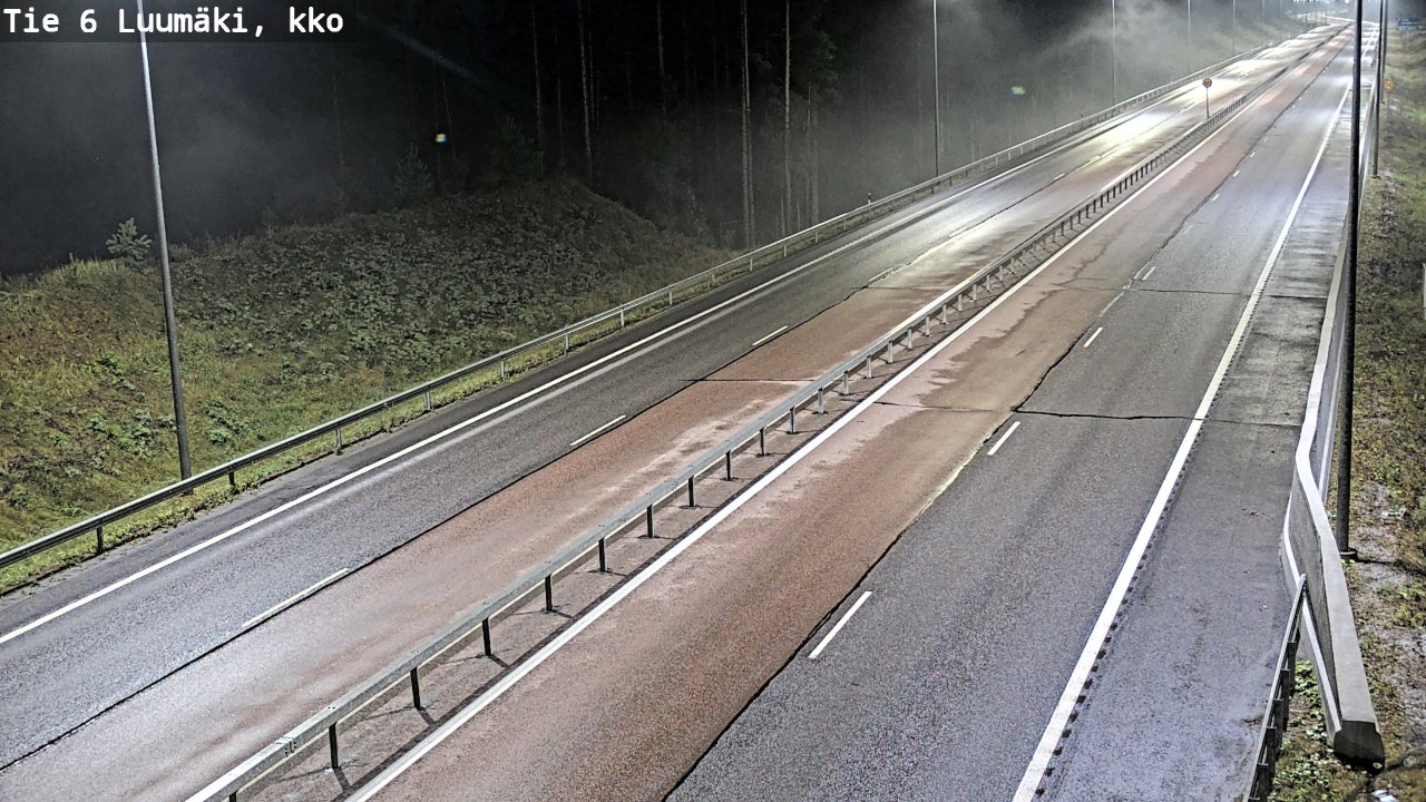 Kelikamerat Kuva Tie 6 Luumäki, kirkko, Luumäki, Etelä-Karjala