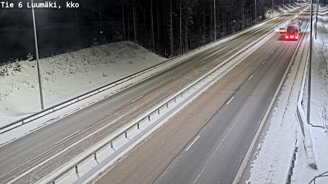 Kelikamerat Kuva Tie 6 Luumäki, kirkko, Luumäki, Etelä-Karjala