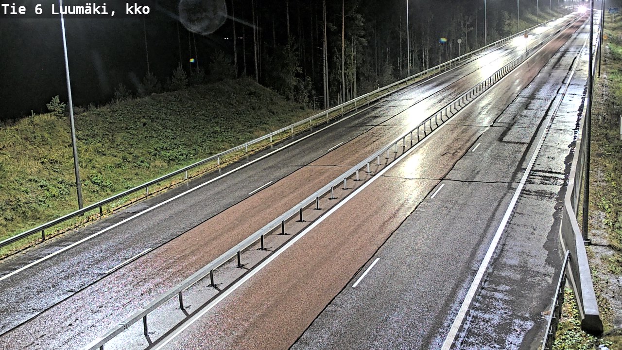 Kelikamerat Kuva Tie 6 Luumäki, kirkko, Luumäki, Etelä-Karjala