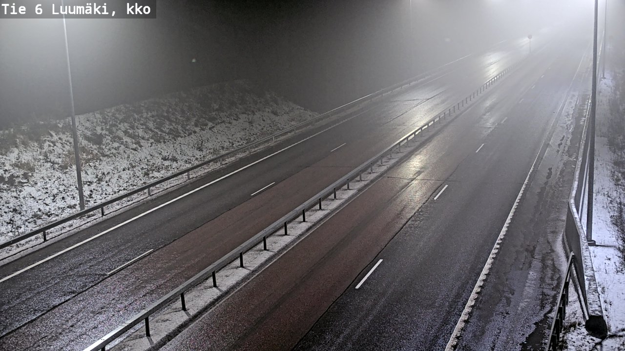 Weather Camera Image Road 6 Luumäki, kirkko, Luumäki, Etelä-Karjala