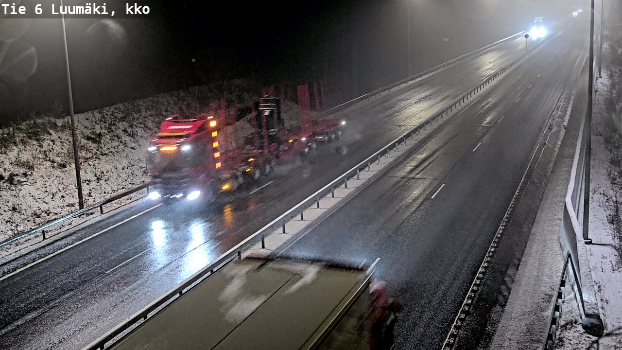 Weather Camera Image Road 6 Luumäki, kirkko, Luumäki, Etelä-Karjala