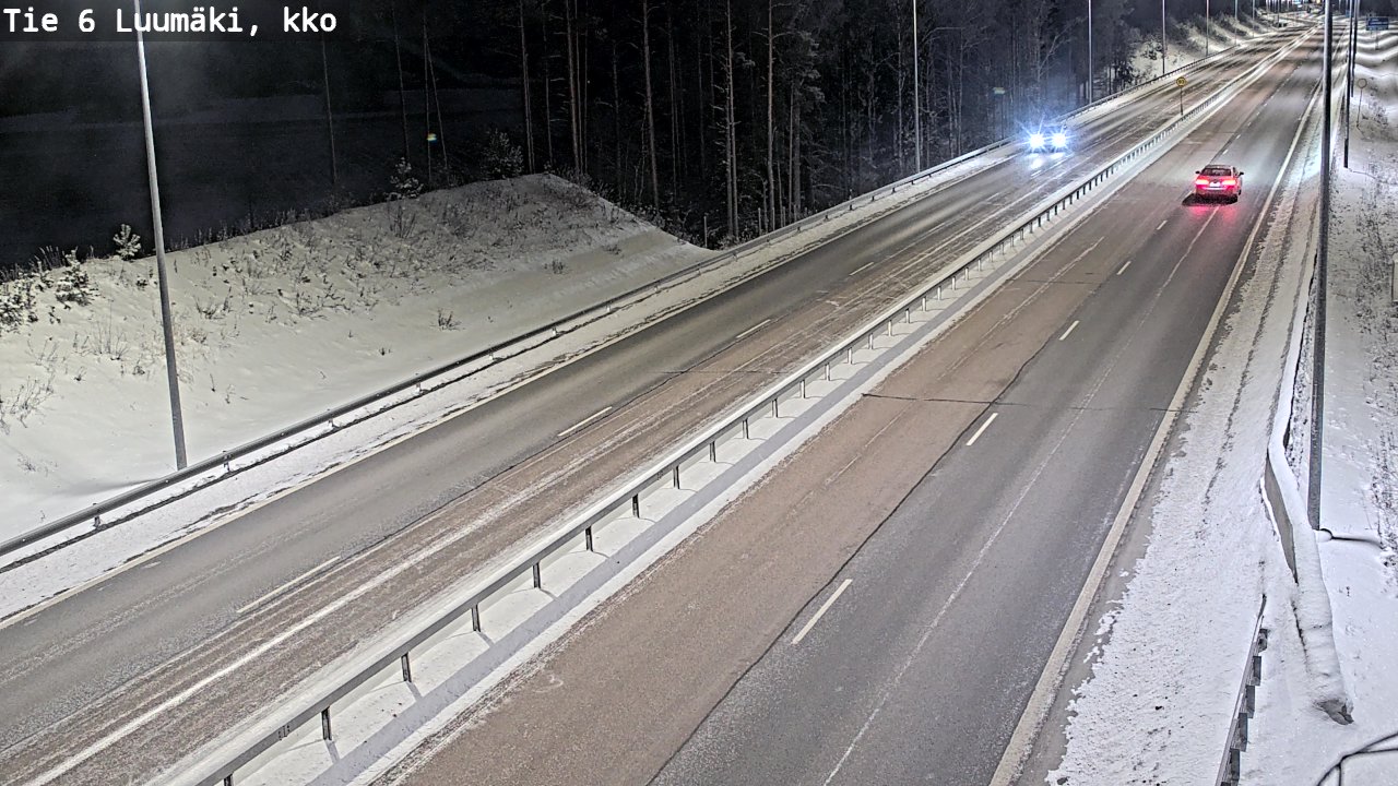 Kelikamerat Kuva Tie 6 Luumäki, kirkko, Luumäki, Etelä-Karjala