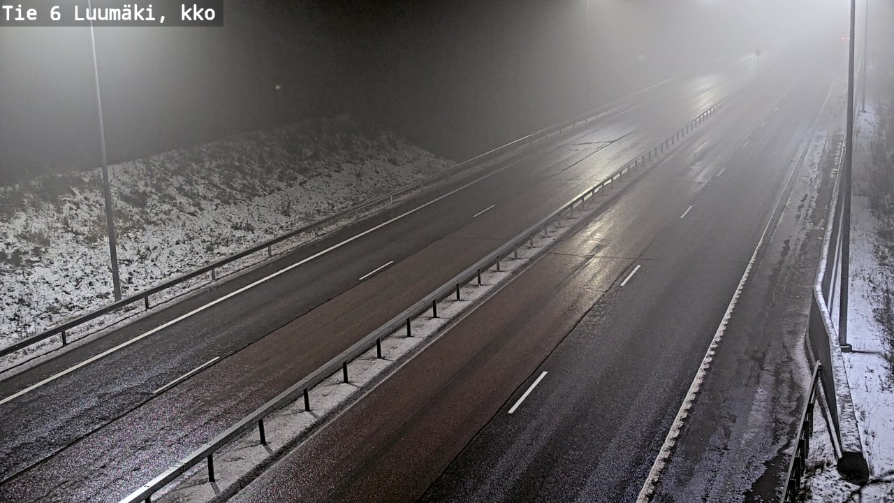 Weather Camera Image Road 6 Luumäki, kirkko, Luumäki, Etelä-Karjala